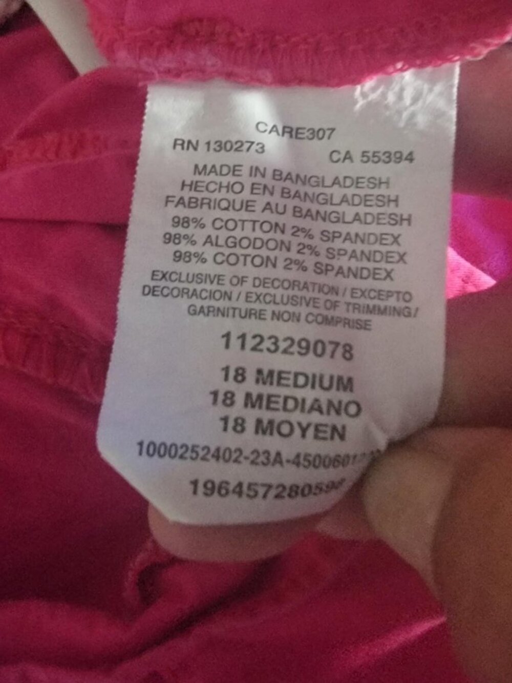 Lee Bright Pink Bermuda Shorts Women’s 18 Mid Rise Stretch Utility - Picture 5 of 7